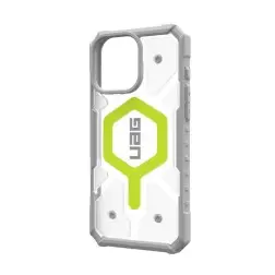 UAG Pathfinder Clear Magsafe, Active Neon - iPhone 16 Pro Max