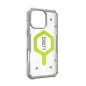 UAG Pathfinder Clear Magsafe, Active Neon - iPhone 16 Pro Max