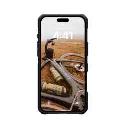 UAG Metropolis LT Magsafe, Kevlar Juoda - iPhone 16 Plus