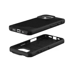 UAG Metropolis LT Magsafe, Kevlaras Juoda - iPhone 16 Pro