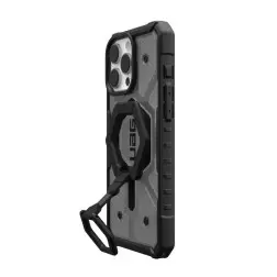 UAG Pathfinder Clear Magsafe, Ash/Black Stand - iPhone 16 Pro Max