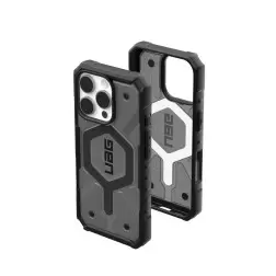 UAG Pathfinder Clear Magsafe, Pelenų - iPhone 16 Pro