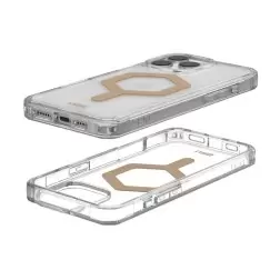 UAG Plyo Magsafe, Ice/Gold - iPhone 16 Pro Max