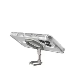 UAG Plyo Magsafe, Ledo Balta/Titanio Stovas - iPhone 16 Pro Max