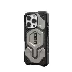 UAG Monarch Pro Magsafe, Titanium - iPhone 16 Pro