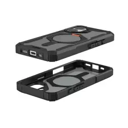UAG Plasma XTE Magsafe, Juoda/Oranžinė - iPhone 16