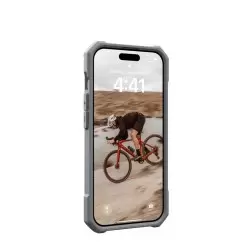 UAG Būtina Armor MagSafe, sidabrinė - iPhone 15 Pro