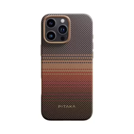 Pitaka Military-Grade Protective Case, Sunset - iPhone 16 Pro