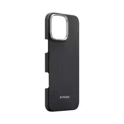 Pitaka Ultra-Slim Case, Black/Grey Twill - iPhone 16 Pro