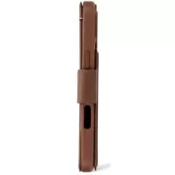 Decoded Leather Detachable Wallet, tan - iPhone 16 Pro Max