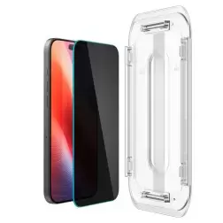 Apsauginis stiklas Spigen Glass tR EZ Fit HD (Privacy) 1 Pack, transparency - iPhone 16 Pro