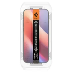 Apsauginis stiklas Spigen Glass tR EZ Fit HD (Privacy) 1 Pack, transparency - iPhone 16 Pro