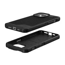 UAG Metropolis LT MagSafe, kevlar-musta - iPhone 15 Pro Max