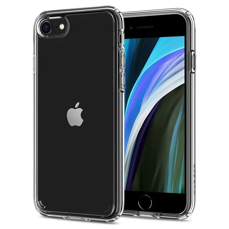 Spigen Crystal Hybrid, clear - iPhone SE (2022/2020)/8/7