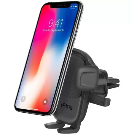 "iOttie Easy One Touch 5" telefono laikiklis tvirtinimas į automobilio ventiliacijos groteles - juodas