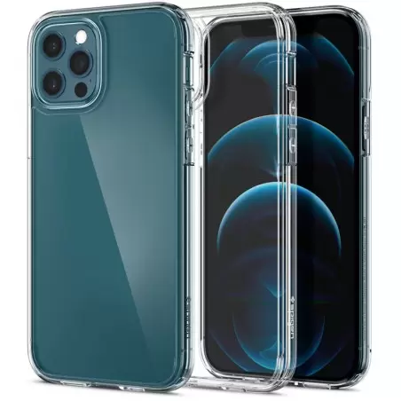 Spigen Ultra Hybrid, läbipaistev - iPhone 12/Pro