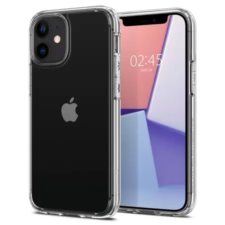 Spigen Ultra Hybrid, caurspīdīgs - iPhone 12 mini