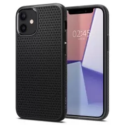Spigen Skysčio oras, juoda - iPhone 12 mini