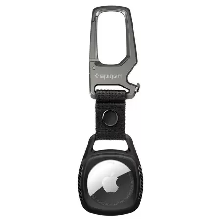 Spigen Rugged Armor, melns - Apple AirTag