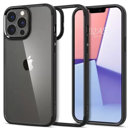 Spigen Ultra Hybrid, melns - iPhone 13 Pro Max