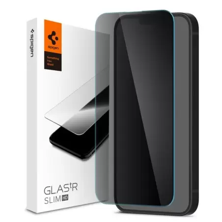 Spigen tR Slim HD 1 Pack, FC black -Â&nbsp;iPhoneÂ&nbsp;16e/14/13/13 Pro
