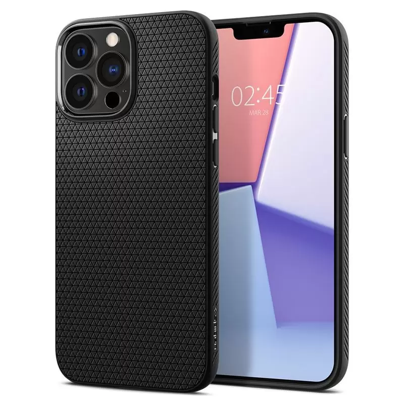 Spigen Liquid Air, matt must - iPhone 13 Pro Max