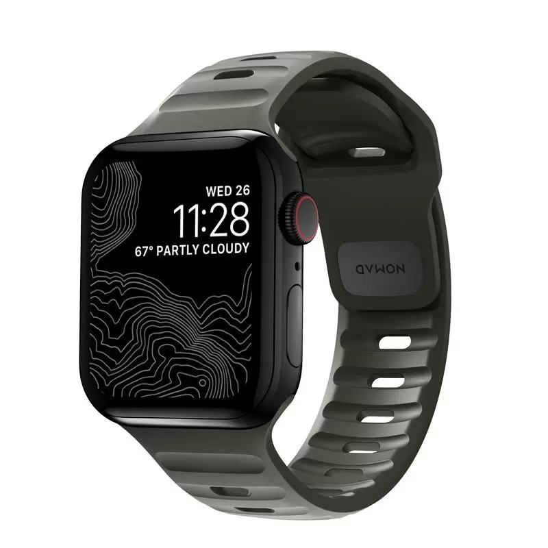 Nomad Sport Strap M/L, green - Apple Watch 49mm/46mm/45mm/44mm/42mm