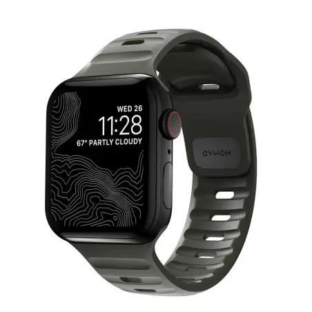 Nomad Sport Strap M/L, green - Apple Watch 49mm/46mm/45mm/44mm/42mm