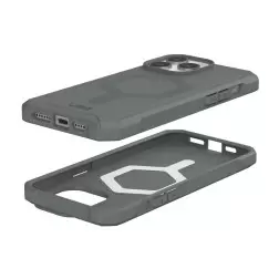 UAG Esminis Armor MagSafe, sidabrinis - iPhone 15 Pro Max