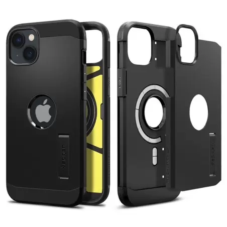 Spigen Tough Armor MagSafe, must - iPhone 14