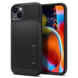 Spigen Plonas Armor, juoda - iPhone 14 Plus