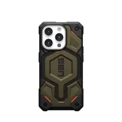 UAG Monarch Pro MagSafe, kevlar elementas žalias - iPhone 15 Pro