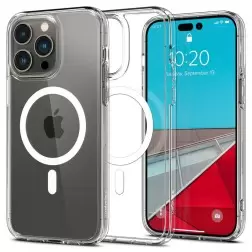 Spigen Ultra Hybrid MagSafe, balta - iPhone 14 Pro Max