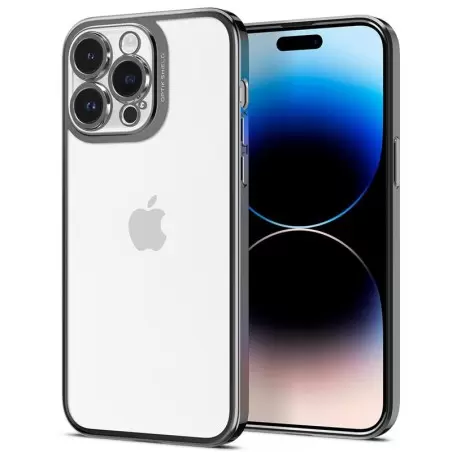 Spigen Optik Crystal, kroomhall - iPhone 14 Pro Max