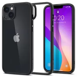 Spigen Ultra Hybrid, matinis juodas - iPhone 14