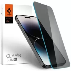 Spigen stiklas tR Slim HD 1 paketas Anti Glare/Privacy Transparency Sensor apsauga - iPhone 14 Pro