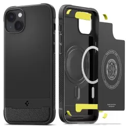 Spigen Rugged Armor MagSafe, matinis juodas - iPhone 14