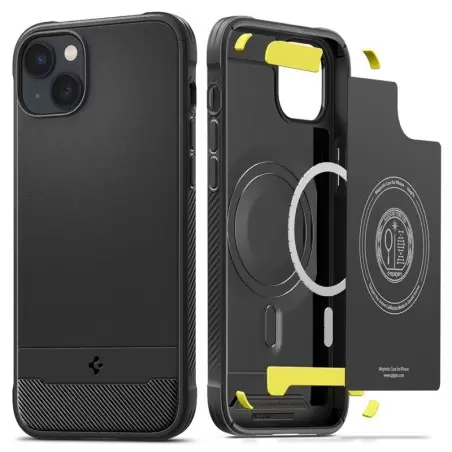 Spigen Rugged Armor MagSafe, matt must - iPhone 14