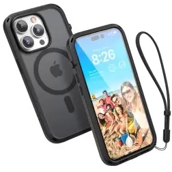 Catalyst įtakos MagSafe dėklas, juoda - iPhone 14 Pro