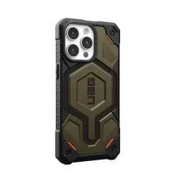 UAG Monarch Pro MagSafe, kevlaro elementas žalias - iPhone 15 Pro Max