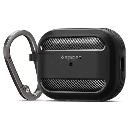 Spigen Rugged Armor, melns - AirPods Pro 2