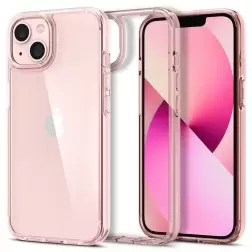 Spigen Ultra Hybrid, rožinis kristalas - iPhone 13