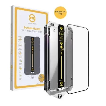 Mobile Origin Screen Guard iPhone 14 Pro with easy application