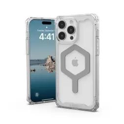 UAG Plyo MagSafe, ledas/sidabras - iPhone 15 Pro Max