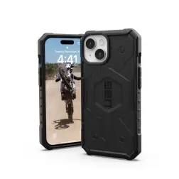 UAG Pathfinder MagSafe, juoda - iPhone 15