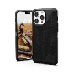UAG Metropolis LT MagSafe, kevlaras juoda - iPhone 15 Pro Max