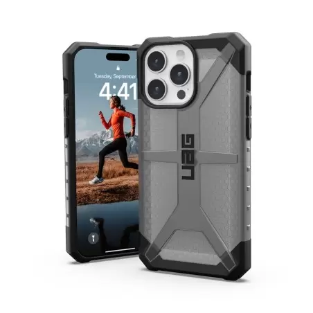 UAG Plasma, ash - iPhone 15 Pro Max