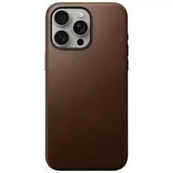 Nomad Modernus Odinis Dėklas, rudas - iPhone 15 Pro Max