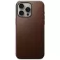 Nomad Modern Leather Case, brown - iPhone 15 Pro Max