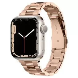 Spigen Modern Fit žiūrėti juosta, rožinės auksas - Apple Watch 42mm/41mm/40mm/38mm